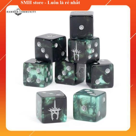 Xúc xắc chơi game mô hình sử dụng cho game Warhammer DARK POWERS OF DOL GULDUR DICE