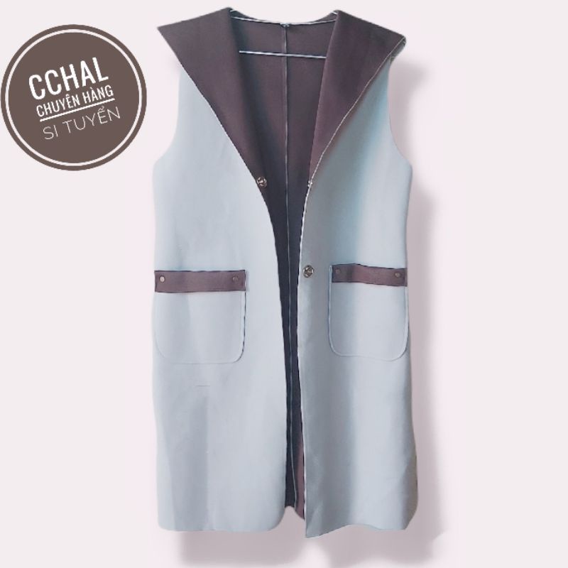 Áo da lộn có mũ đằng sau. Ảnh shop tự chụp | BigBuy360 - bigbuy360.vn