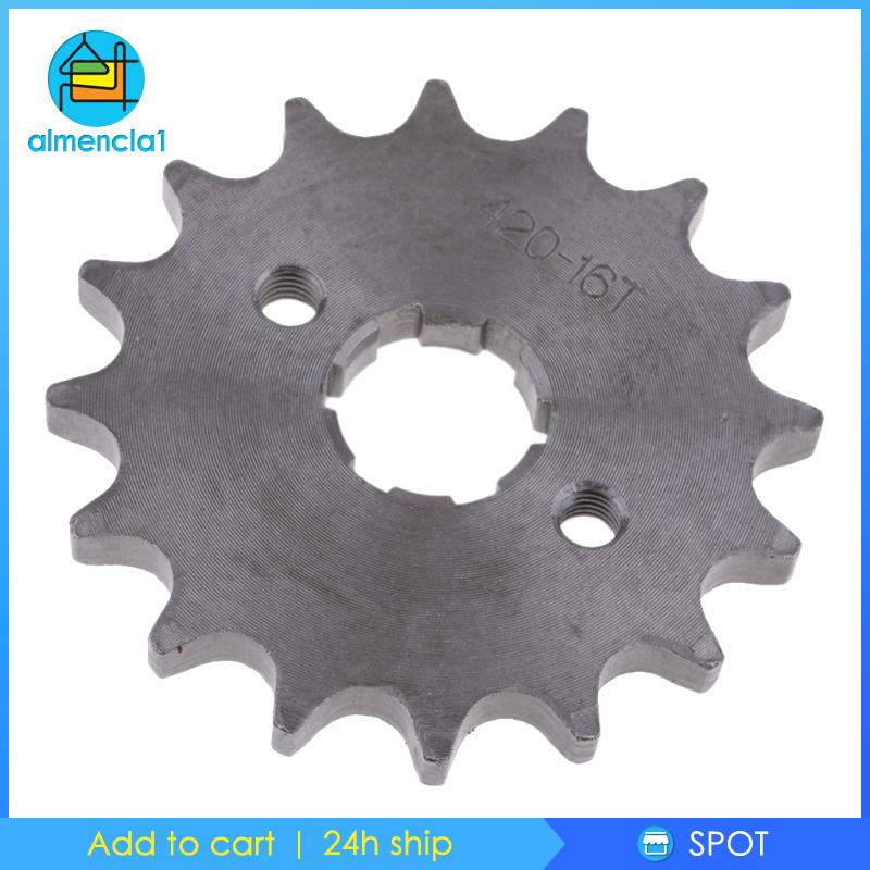 Xích Trước 16t 16 20mm 420 Cho Xe Máy 125cc 140cc