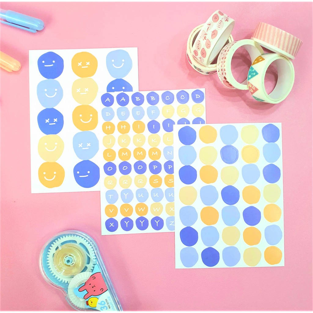 Sticker dễ thương trang trí Bullet Journal Be Tiny