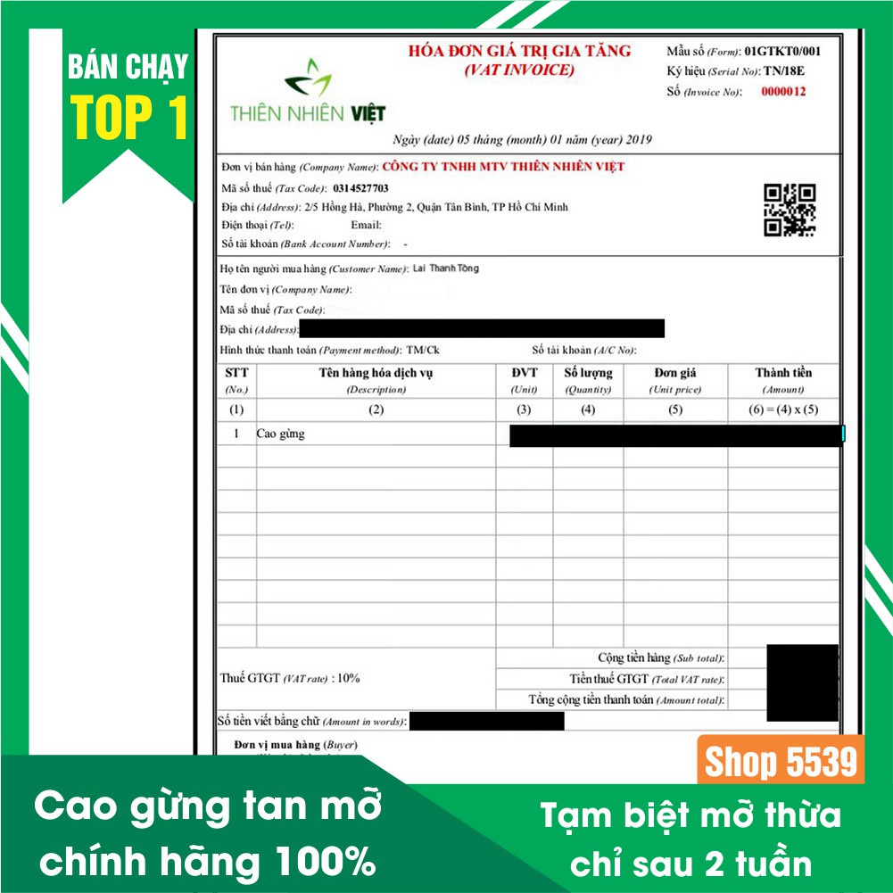 Cao gừng tan mỡ cát tường hàng chính hãng đánh tan mỡ bụng chỉ sau 2 tuần