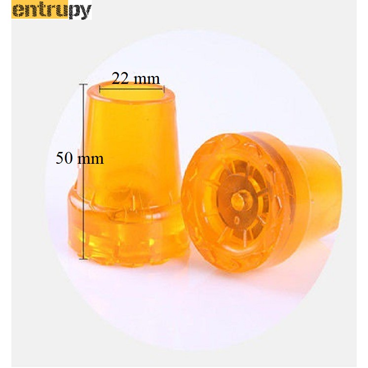 Nút Bịt Đầu Gậy Nút Cao Su Bọc Đầu Gậy Chống Trơn Trượt 22mm