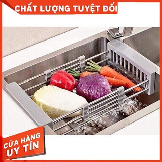 Khay inox gấp gọn Khay Inox bồn rửa