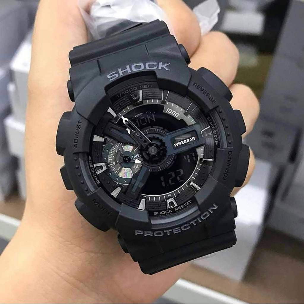 Đồng hồ thể thao Nam Nữ Shock G110 Kim Điện tử chống nước chống xước phong cách thể thao, hấp dẫn + TẶNG KÈM HỘP THIẾC