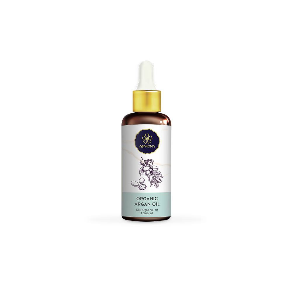 Ủ Tóc Argan Oil Organic Asaroma-Mọc Tóc-Chăm Sóc Da-Dưỡng Thể-Dưỡng Da Tay- Dùng Với Serum Dưỡng Da-30ml