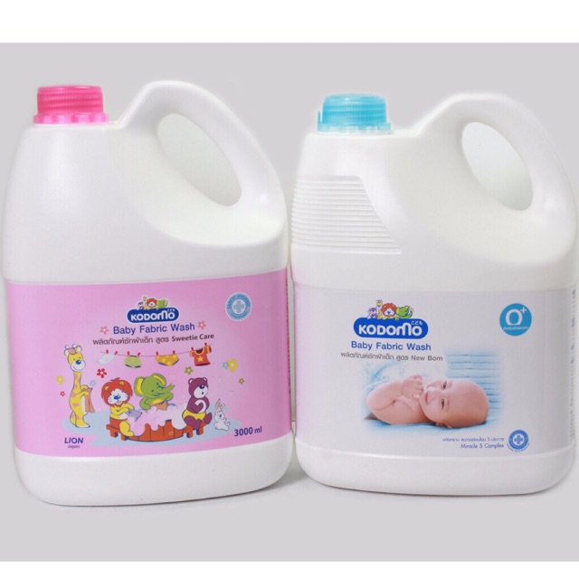 Nước giặt XẢ KODOMO cho be 3000ml Thái LaN GIÁ BÌA 230