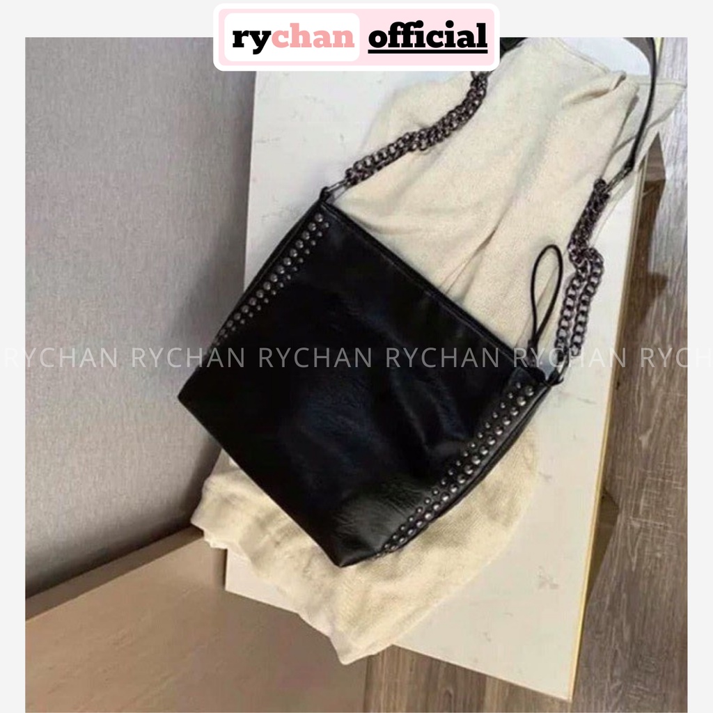 Túi Tote Đeo Vai Viền Đinh - RY015