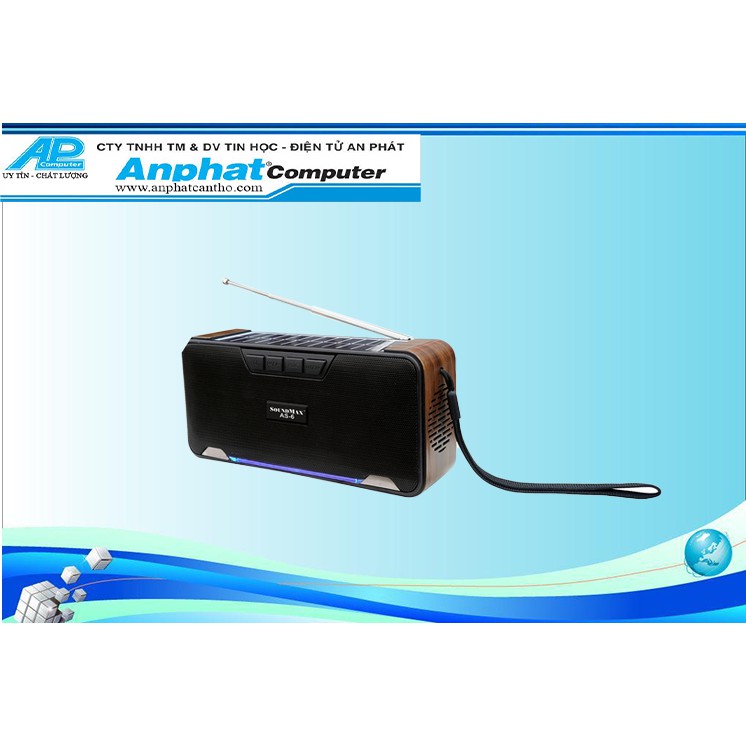 Loa bluetooth SoundMax AS-6 - Hàng chính hãng - Bảo hành 1 năm