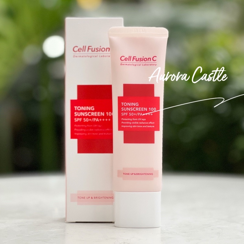 Kem chống nắng Cell Fusion C Toning Suncreen 100