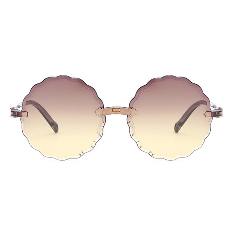 Kính Chống Nắng Phân Cực Họa Tiết Hoa Dễ Thương An Toàn Cho Bé