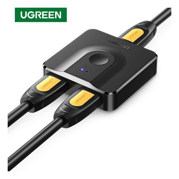 Bộ gộp HDMI 2 vào 1 ra Cao Cấp UGREEN 50966 - 2 chiều  Chính Hảng CM217