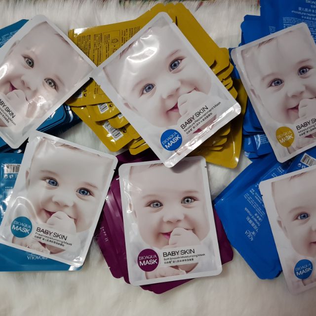 Lẻ mặt nạ baby skin 1 miếng