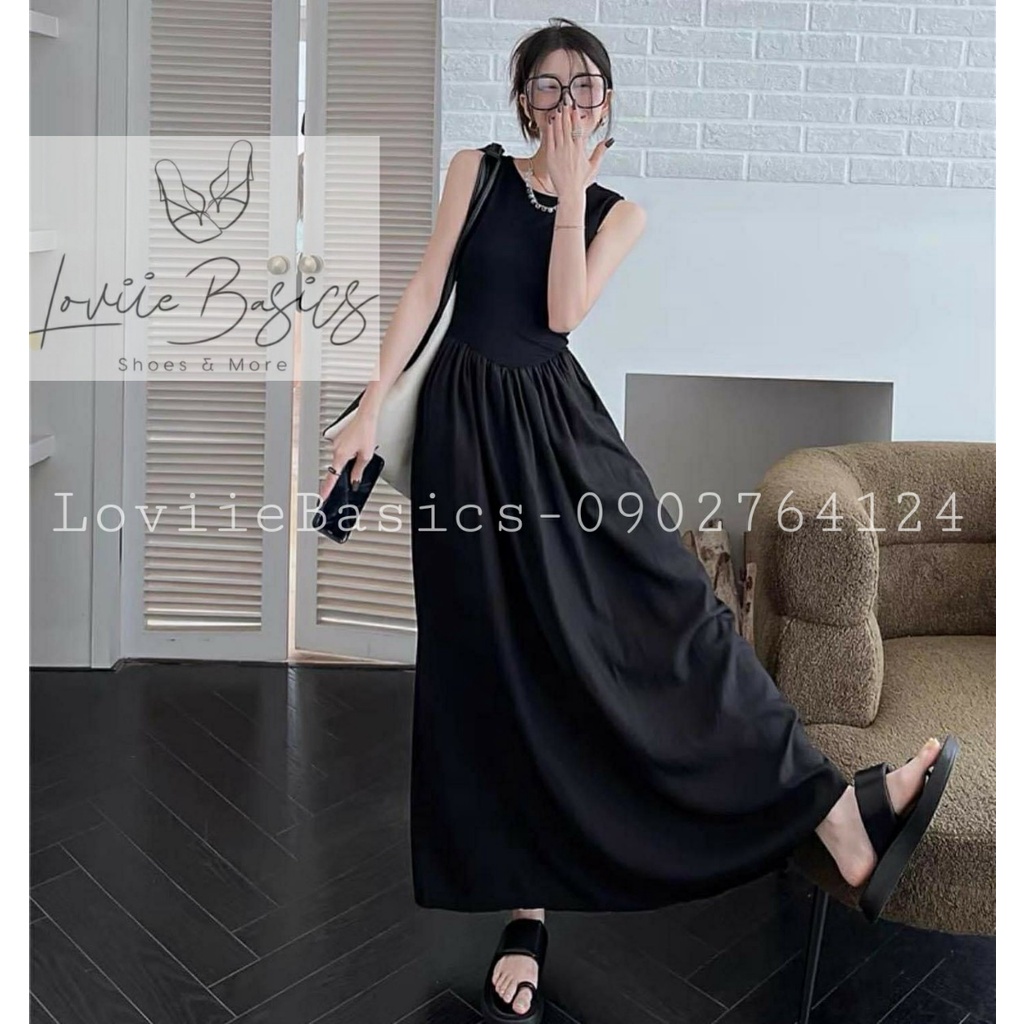 DÉP XUỒNG NỮ LOVIIE BASICS - GIÀY BÁNH MÌ ĐẾ XUỒNG - DÉP THỜI TRANG QUAI NGANG TRƠN D211013 D220560