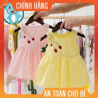 Bộ quần áo trẻ em rẻ đẹp mẫu dâu hình thêu