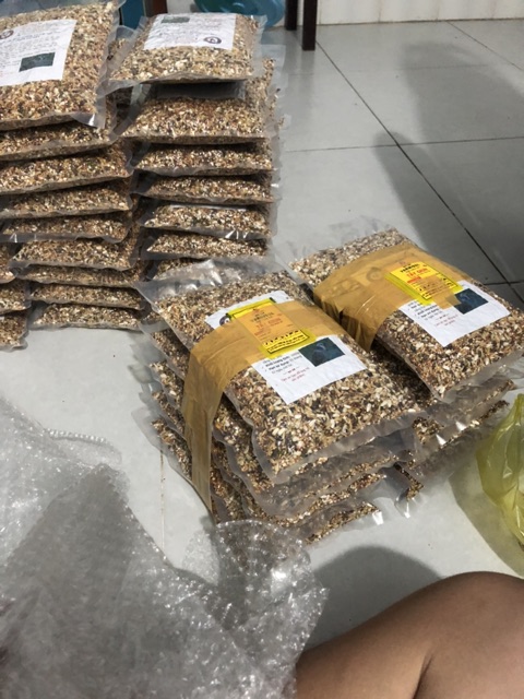 Ngũ cốc trộn 14 loại hạt cho chim cu gáy