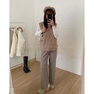 Áo len trơn mỏng cổ 3 phân (AL072)
