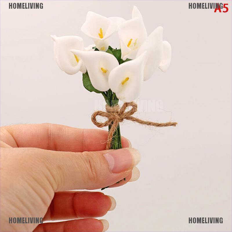 [Homeliving] Bó Hoa Hồng mini Thắt Nơ Bằng Tay Cho Nhà Búp Bê