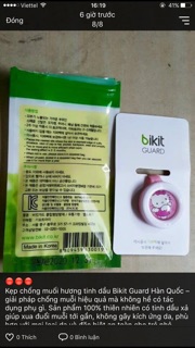 Kẹp chống muỗi Bikit