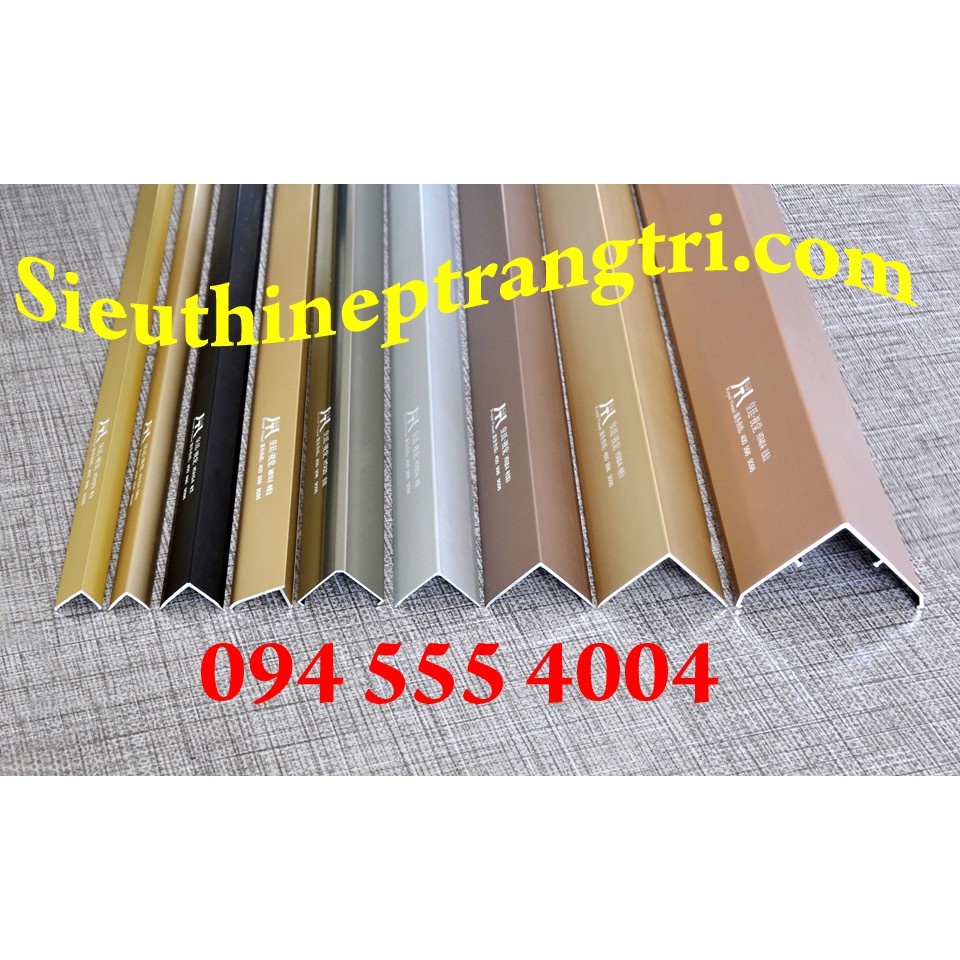 NẸP TRANG TRÍ - NẸP CHỮ V - NẸP NHÔM CHỮ V - NẸP NHÔM V - NẸP V ỐP GÓC - NẸP V ỐP CỘT - NẸP V25