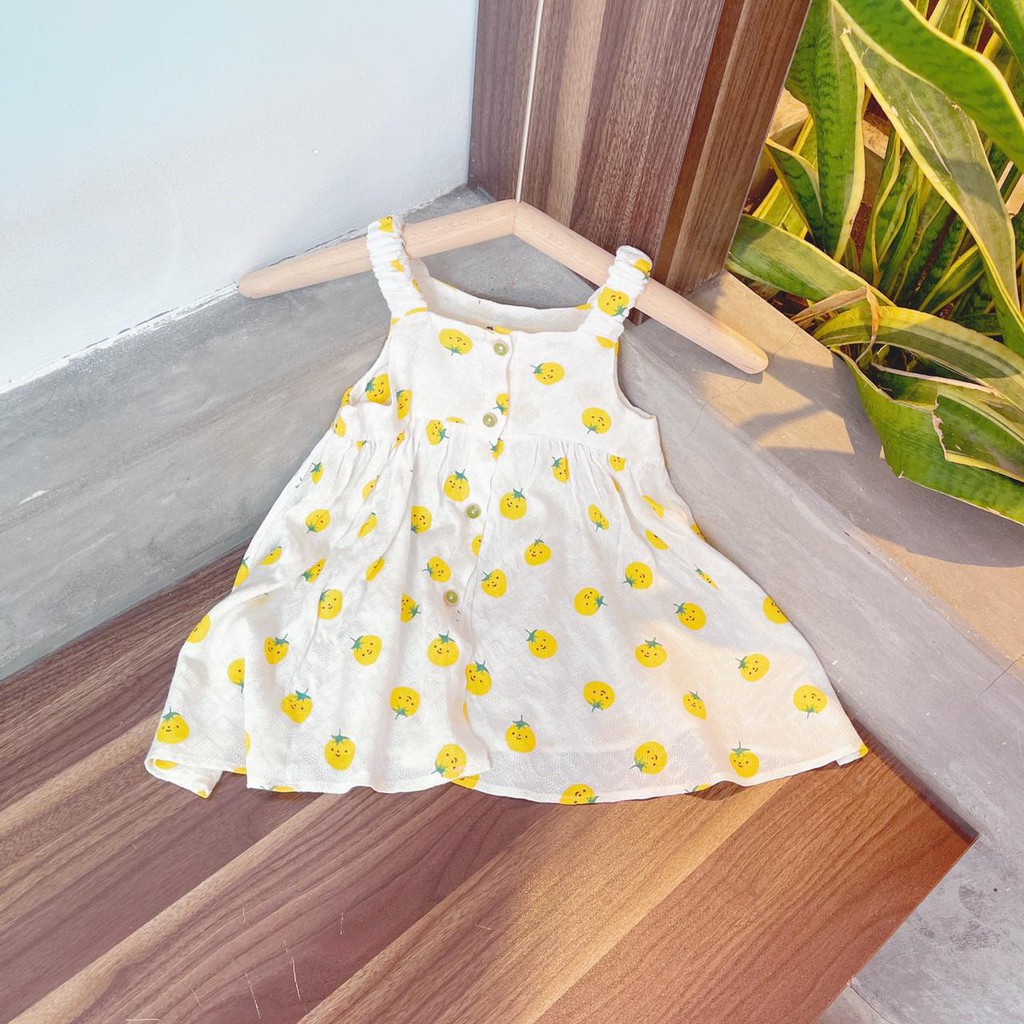 (10-20KG) Váy 2 dây/váy hai dây vải thô lụa siêu mát hàng Quảng Châu