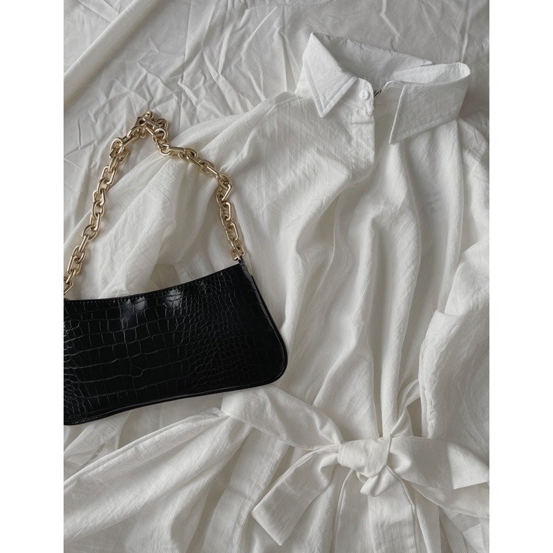 [Mã WASKT304 giảm 15% tối đa 30K đơn 99K] áo váy somi kèm đai 3983 | BigBuy360 - bigbuy360.vn