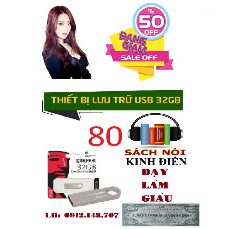 USB SÁCH NÓI HỌC LÀM GIÀU | BigBuy360 - bigbuy360.vn