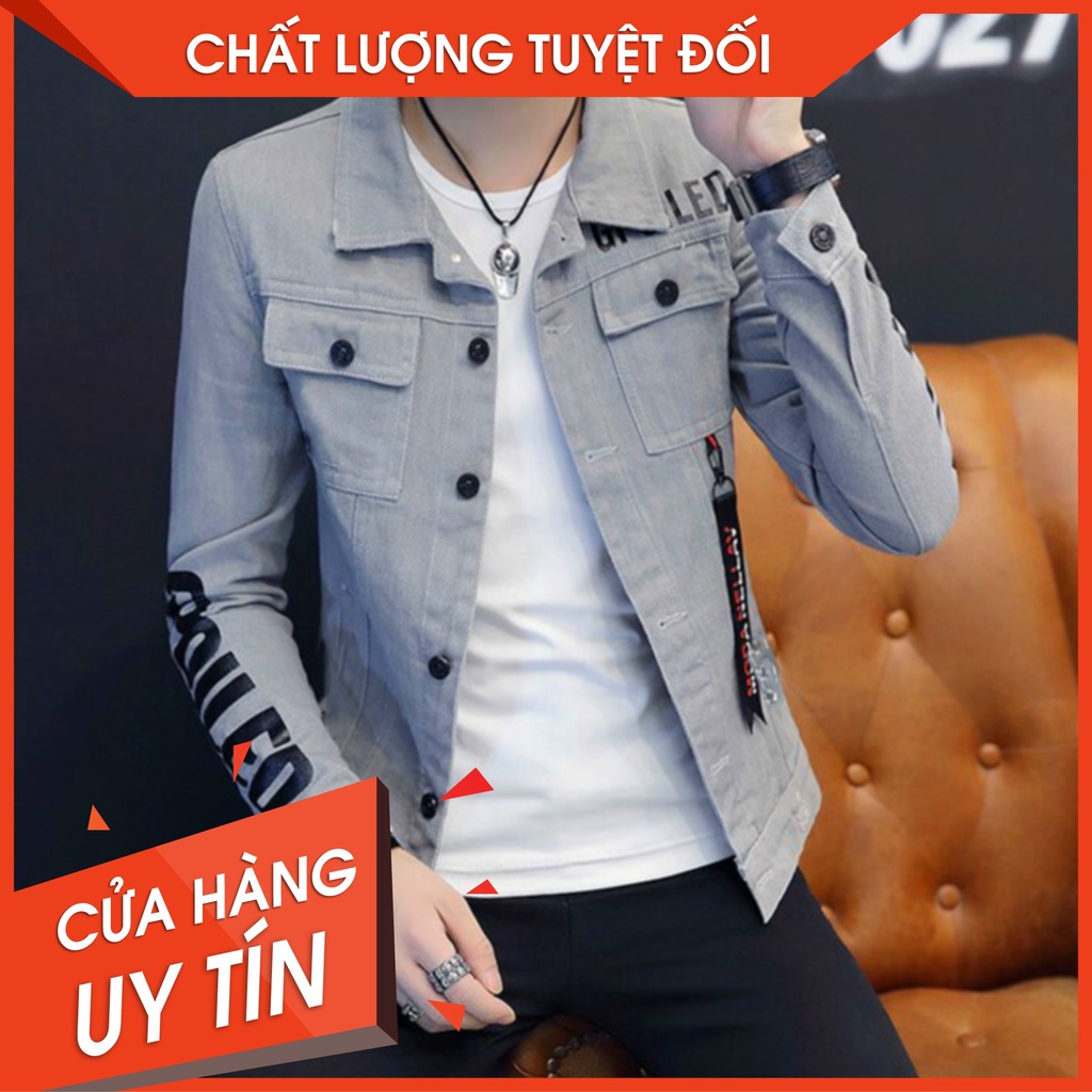 Áo Khoác Kaki Giả Jean
