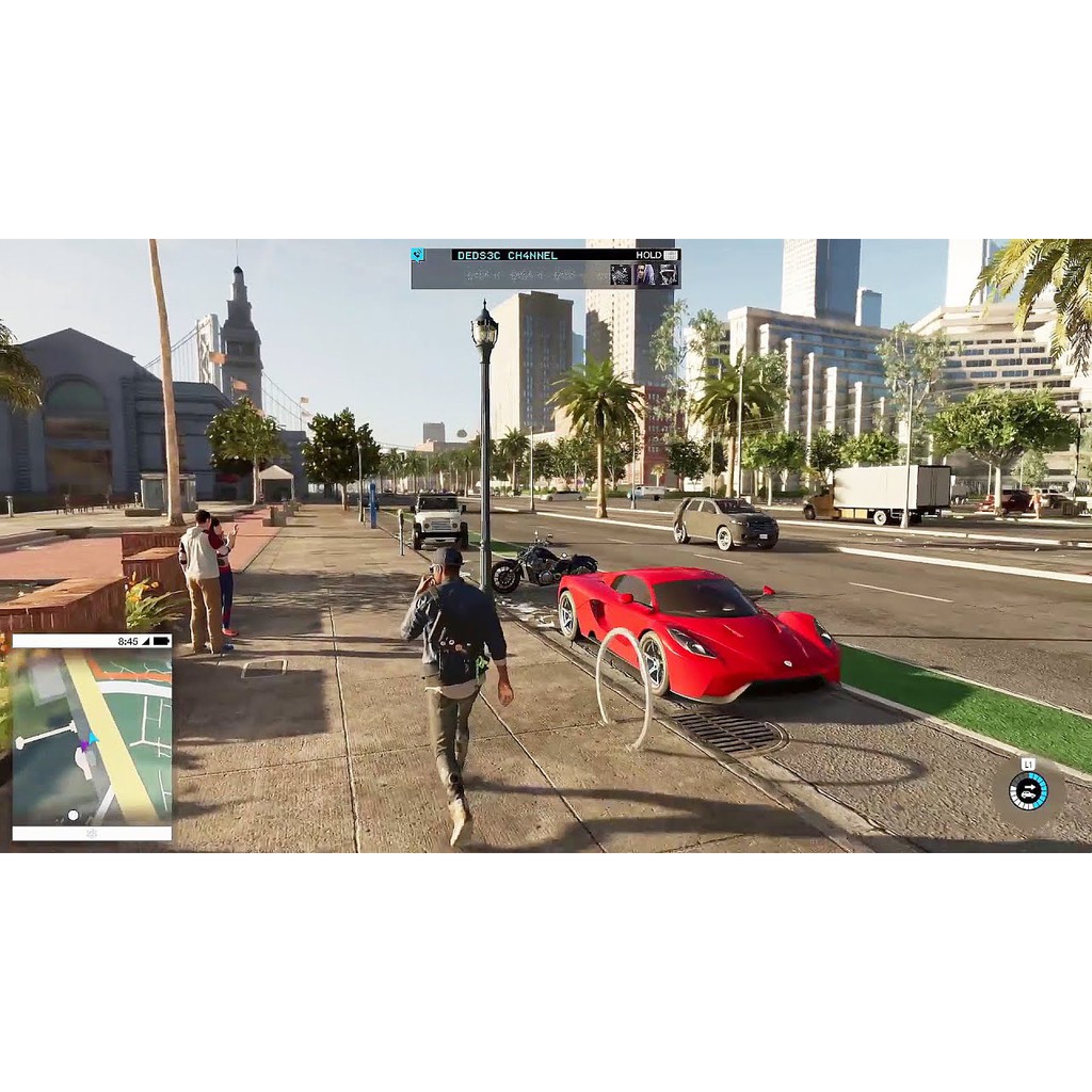 Đĩa game Watch Dogs 2 dành cho máy PS4