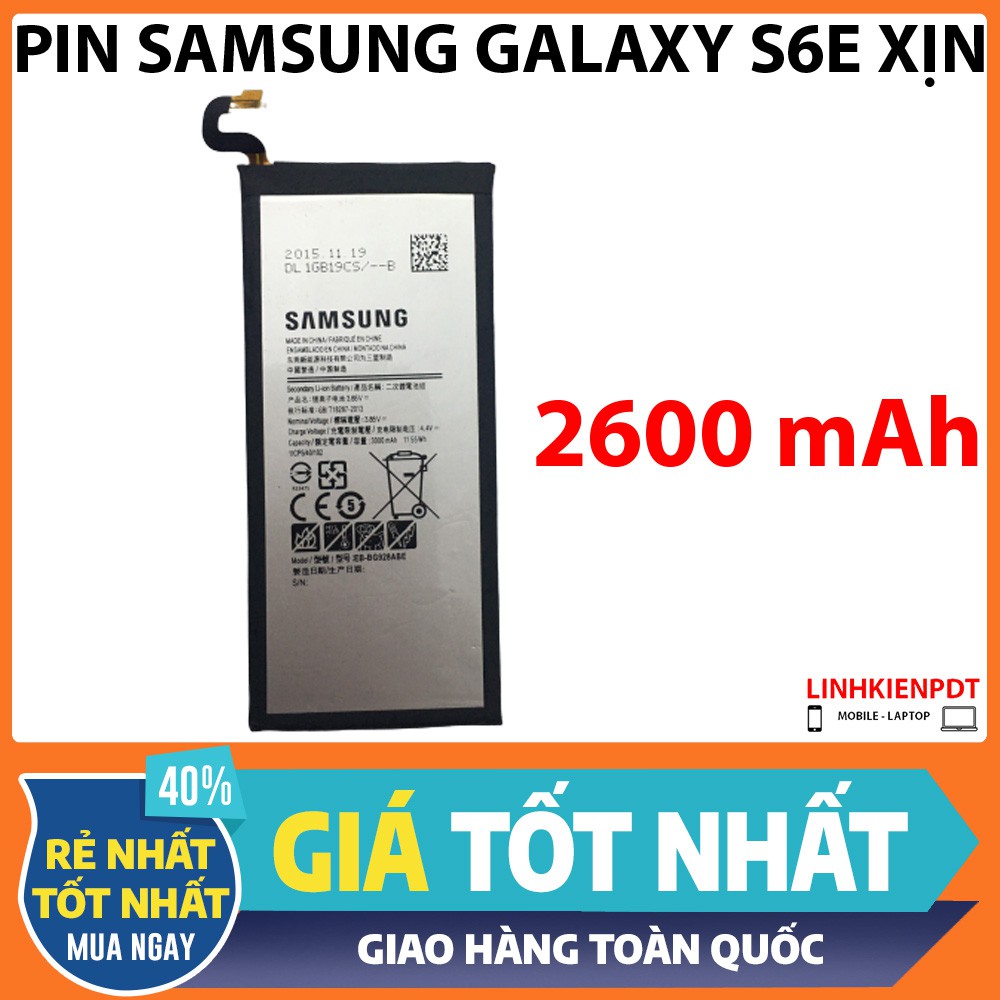 Pin Samsung S6 Edge
