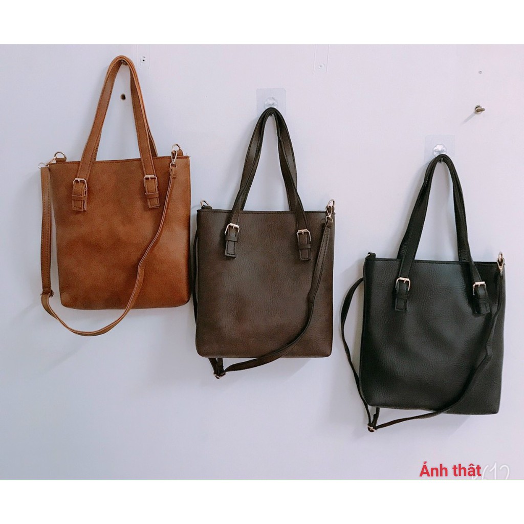 ❤️ GIÁ SỈ ❤️ Túi xách công sở nữ loại TOTE DA đeo vai kẹp nách ĐỰNG VỪA A4 laptop