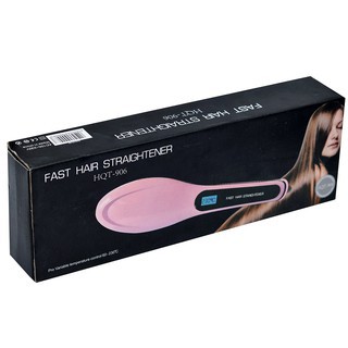 Lược điện duỗi thẳng tóc siêu tốc massage da đầu HQT-906❤️❤️