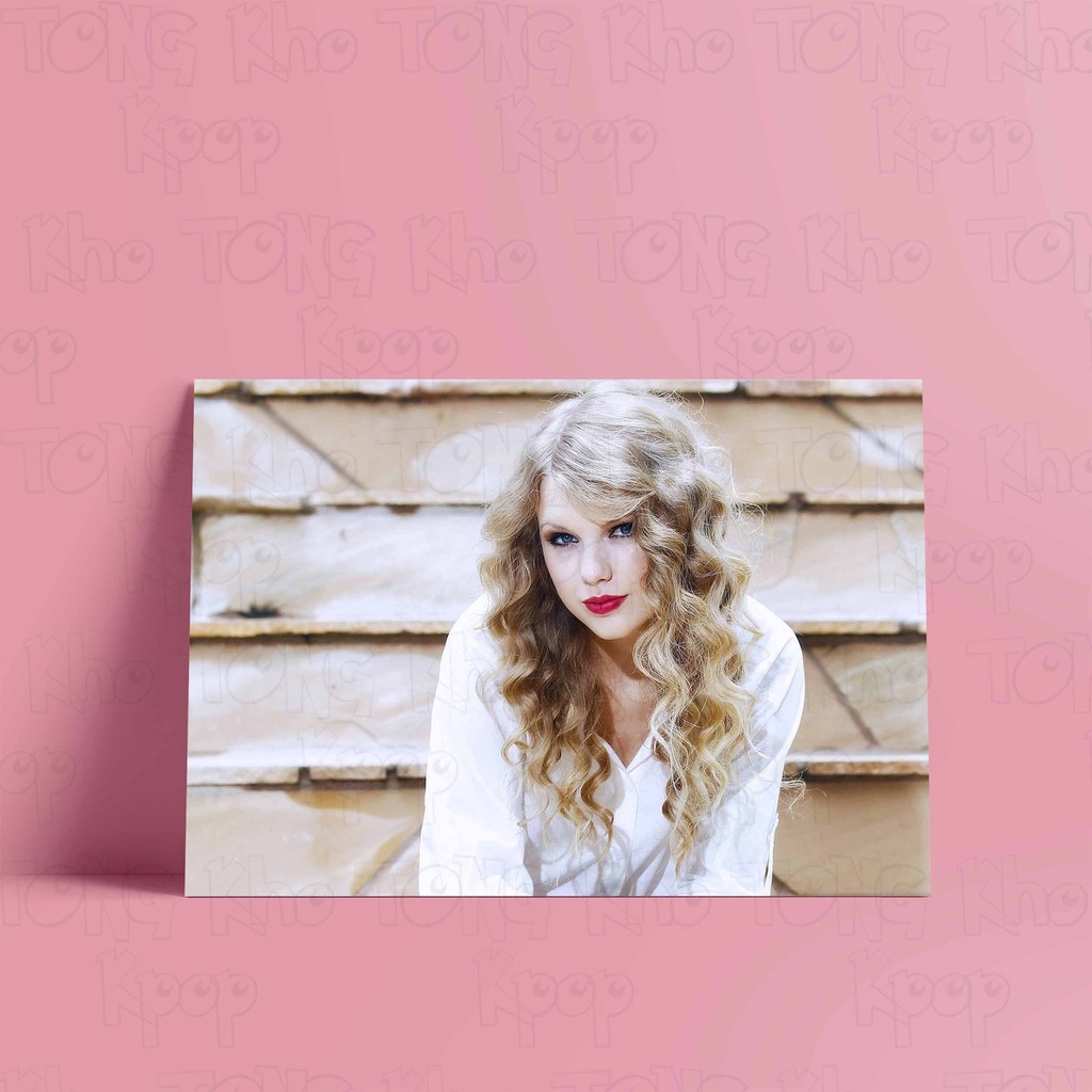 Tấm Postcard cao cấp giấy 260gsm in hình TAYLOR SWIFT ca sĩ US-UK ảnh đẹp nhiều mẫu