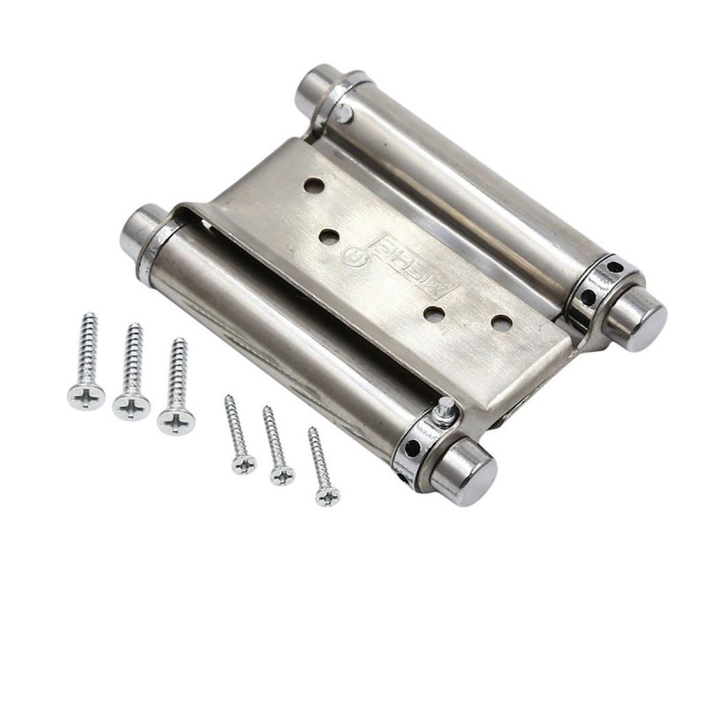 Bộ 2 lá bản lề 2 chiều inox