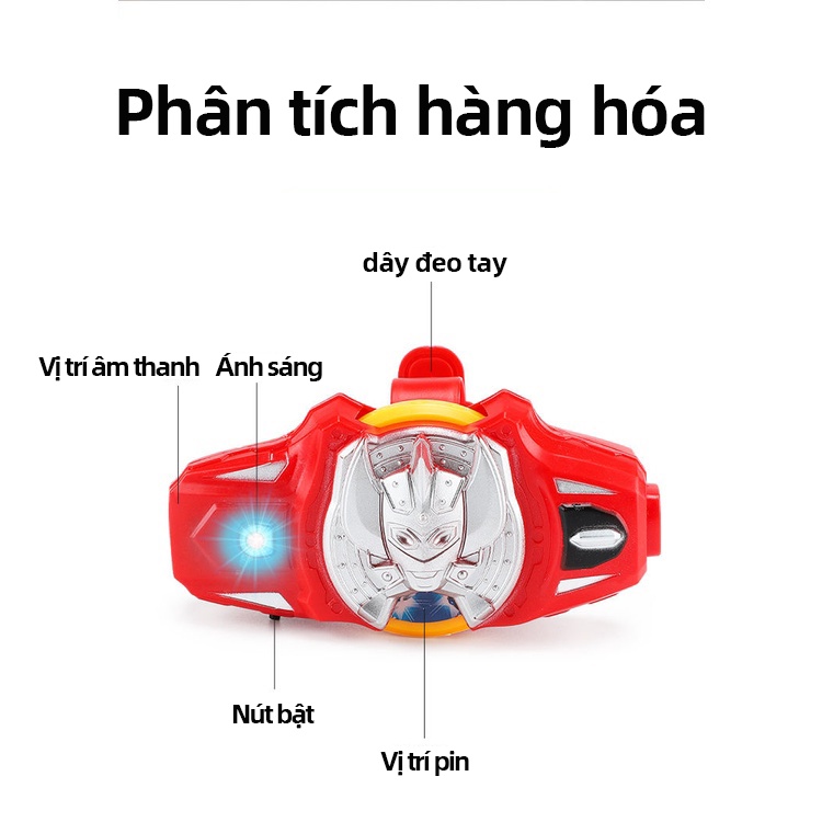 Ultraman Ginga Strium Bracelet Đồ Chơi Nhân Vật Siêu nhân điện quang Đồ chơi cậu bé biến hình thiết bị định hình đồ chơi cho bé trai