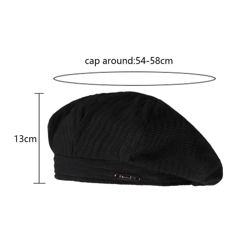 Mũ Beret Màu Trơn Phong Cách Cổ Điển MIHAN1