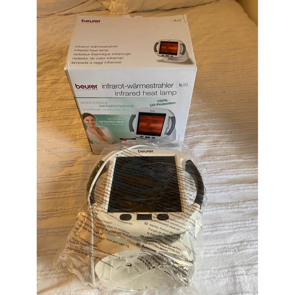Đèn Hồng Ngoại Beurer IL50 trị liệu loại 300w bảo hành chính hãng 2 năm