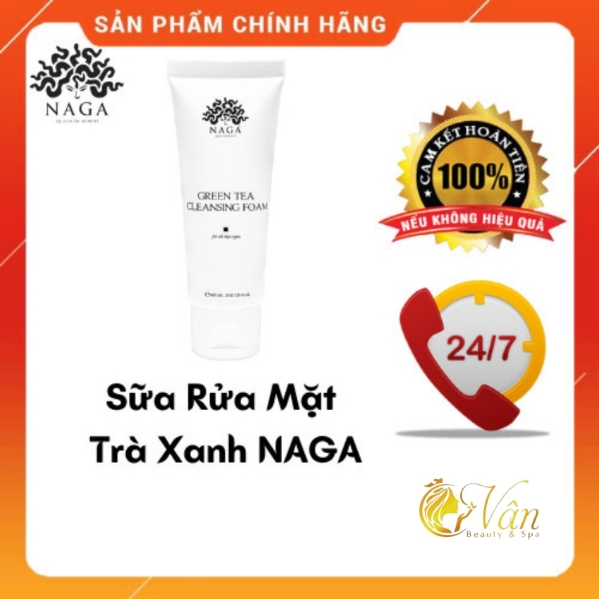 Sửa rửa mặt NAGA - Mỹ phẩm sạch Tatu