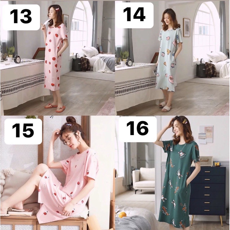 GOM ORDER VÁY NGỦ HOẠ TIẾT DỄ THƯƠNG 32 MẪU | BigBuy360 - bigbuy360.vn