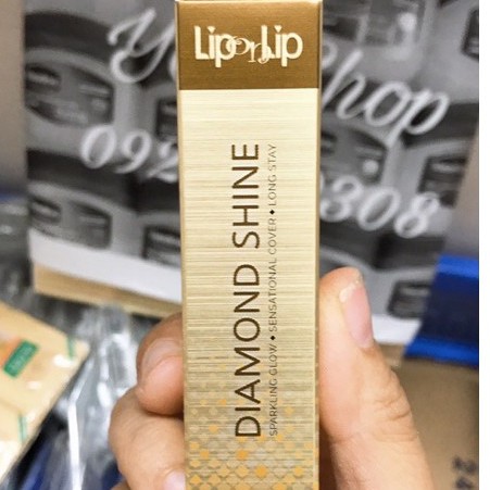 Son Nhũ - Lip On Lip Diamond Shine Siêu Mịn Siêu Mượt 2,2g