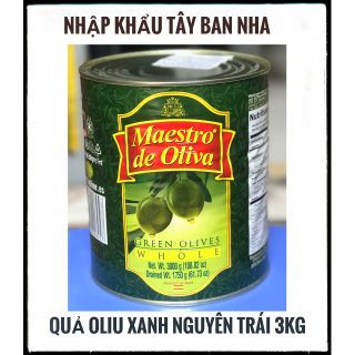 Quả Oliu Meastro xanh, đen nguyên trái 3kg