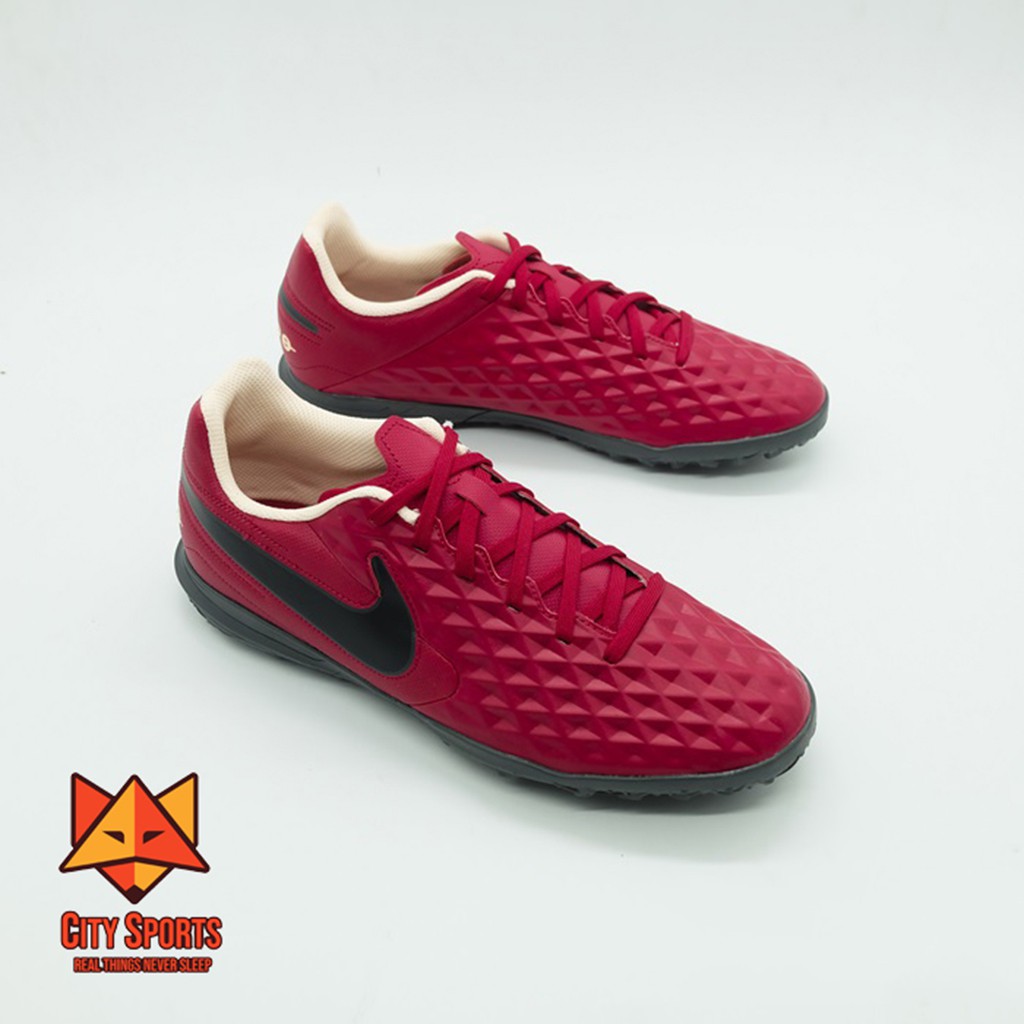 Giày đá bóng sân cỏ nhân tạo Nike Tiempo Legend 8 Club TF – Red/Black AT6109 608