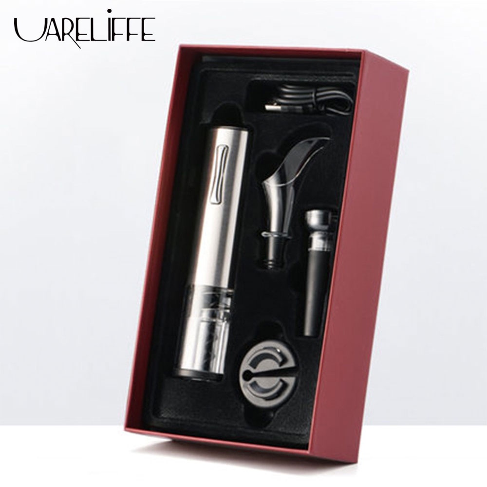 Uareliffe 4 In 1 Red Wine Bottle Opener Set