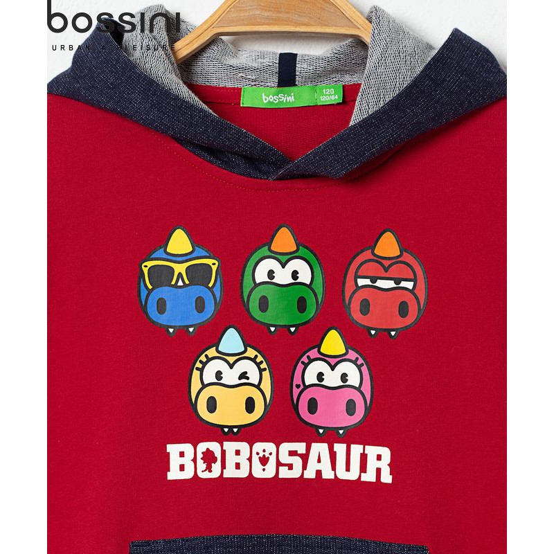 Áo hoodie Bobosaur bé trai Bossini 730301010