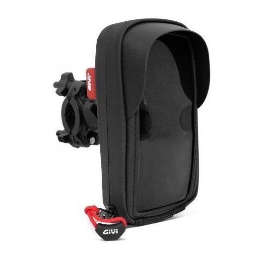 Giá Đỡ Điện Thoại Xe Máy Givi 4.7'-5.7' S957B/S956B Chống Nước Chống Chói Che Nắng Quan Sát Tốt Chính Hãng Gắn Ghi Đông