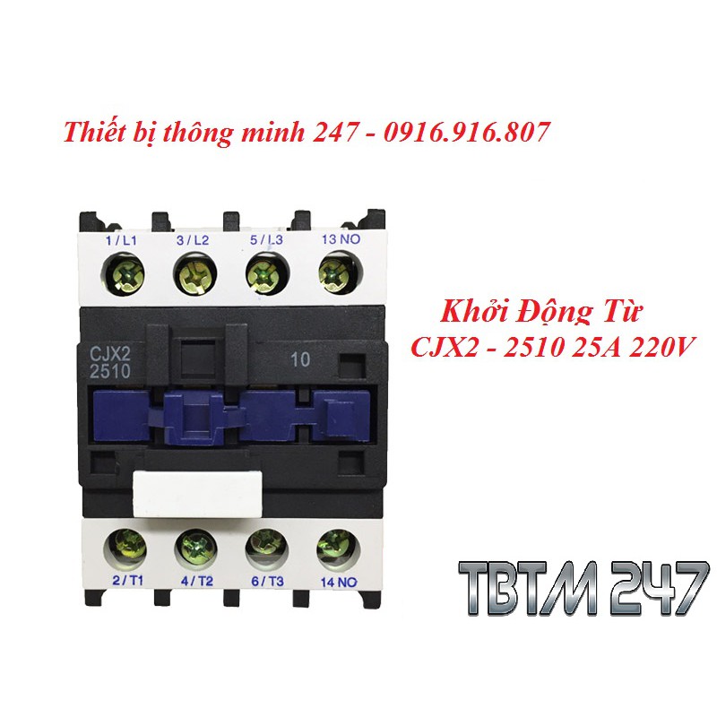 Khởi động từ 220V