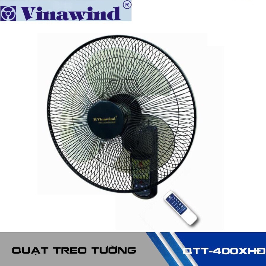 Quạt treo tường điều khiển cánh 400-XHĐ Vinawind