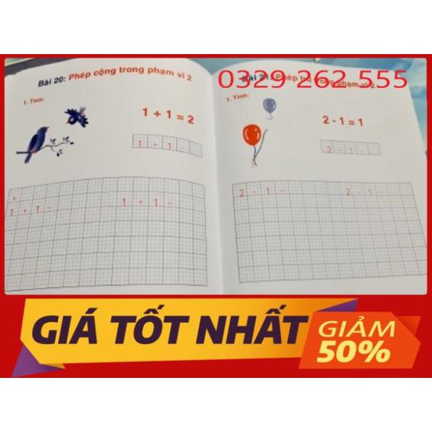 Bé làm quen với chữ số và phép tính( chuẩn bị cho bé vào lớp 1)