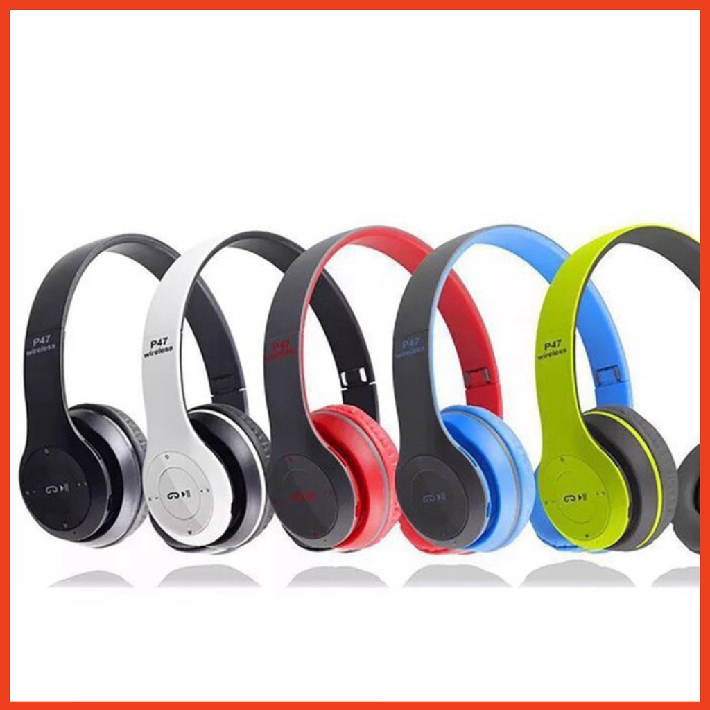 Tai Nghe Chụp Tai Không Dây Headphone Bluetooth 5.0 P47 Hàng Chính Hãng