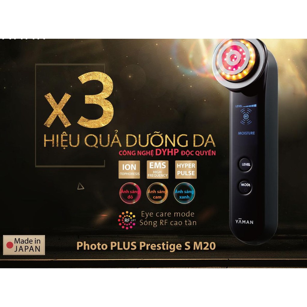 Yaman Photo PLUS Prestige S M20 - Máy chăm sóc da và nâng cơ cho mặt