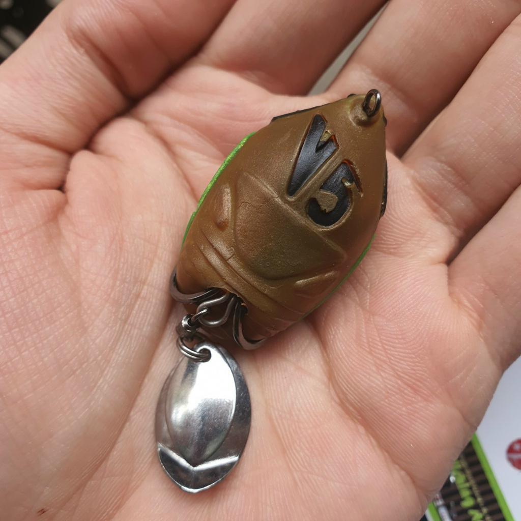 Nhái Hơi Thái Lan Frogtoon V5 Chuyên Đồ Câu Lure  Nhái Hơi Thái Lan Hàng Chất Lượng